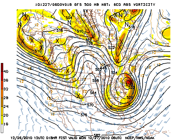 image of 500mb Vort, Ht