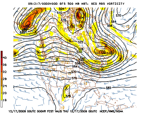 image of 500mb Vort, Ht