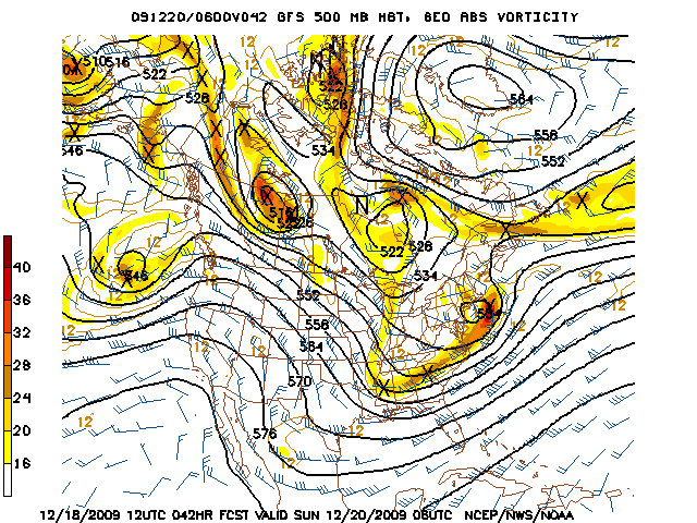 image of 500mb Vort, Ht