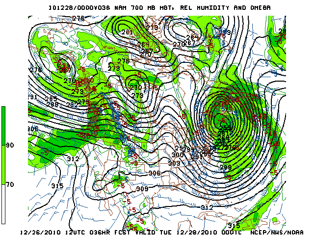 image of 700mb RH, Ht