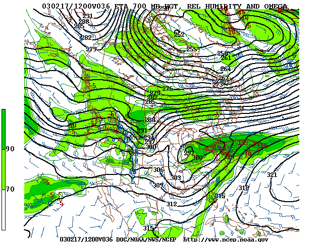 image of 700mb RH, Ht