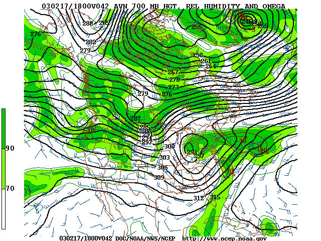 image of 700mb RH, Ht