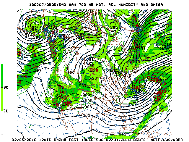 image of 700mb RH, Ht